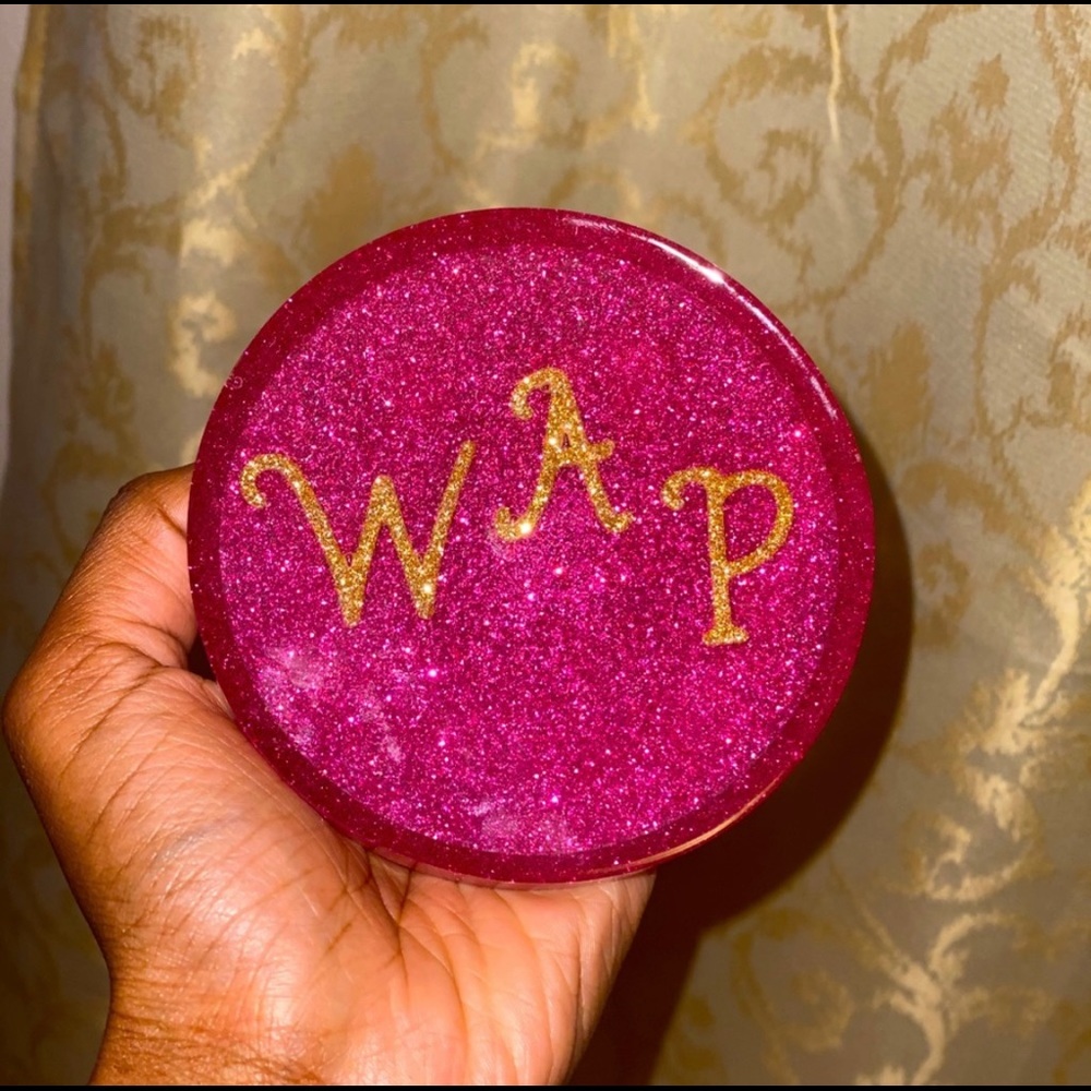 Resin coaster